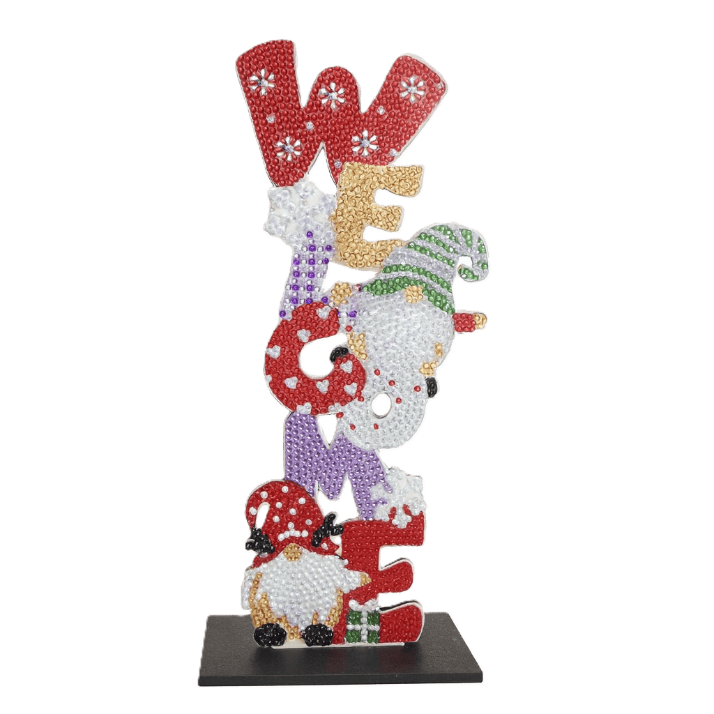 Diamond Painting kerst Ornament - Welcome-Diamond Painting