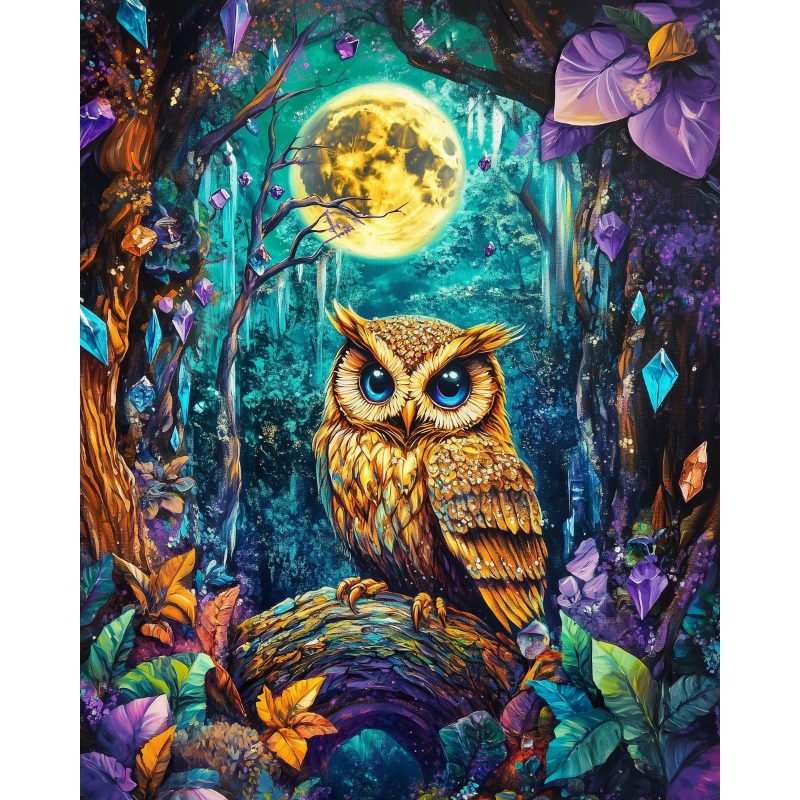 Diamond Painting Uil 5000dlg. online kopen Diamond Painting Uil 5000dlg. online kopen