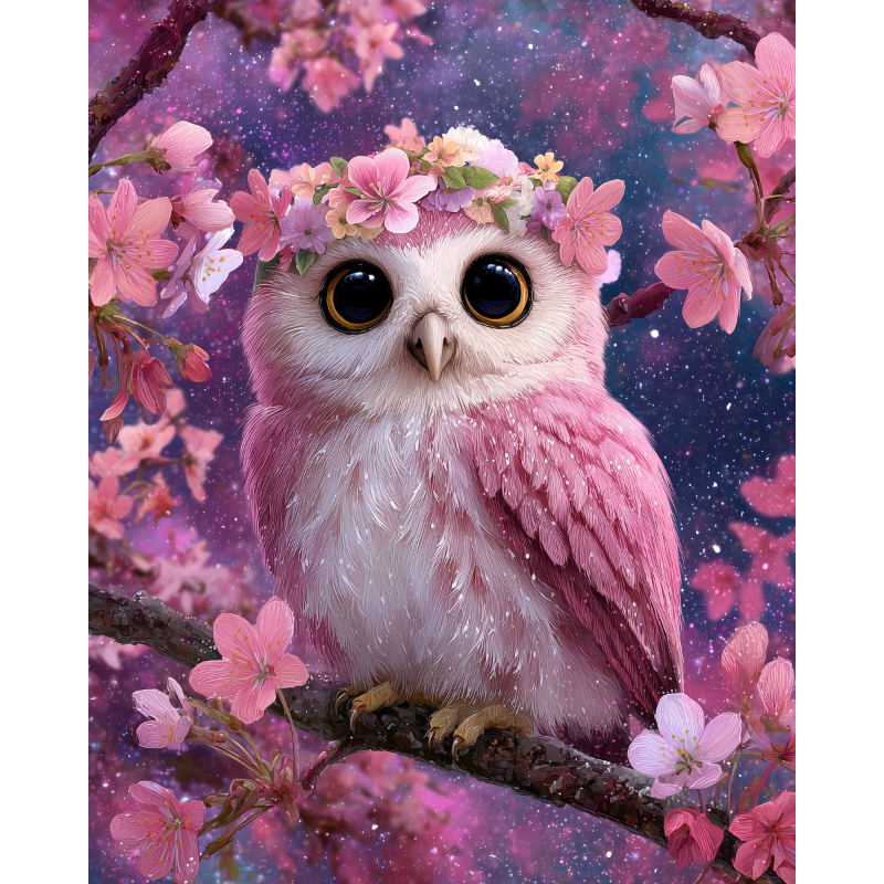 Kersenbloesemuil-Diamond Painting