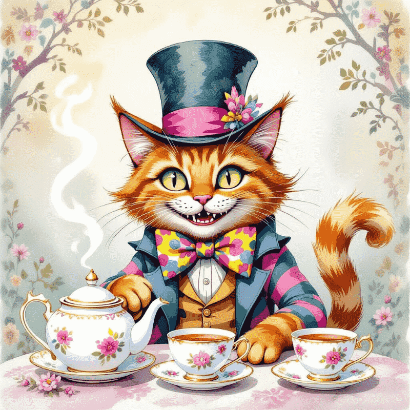 Tea time-Diamond Painting