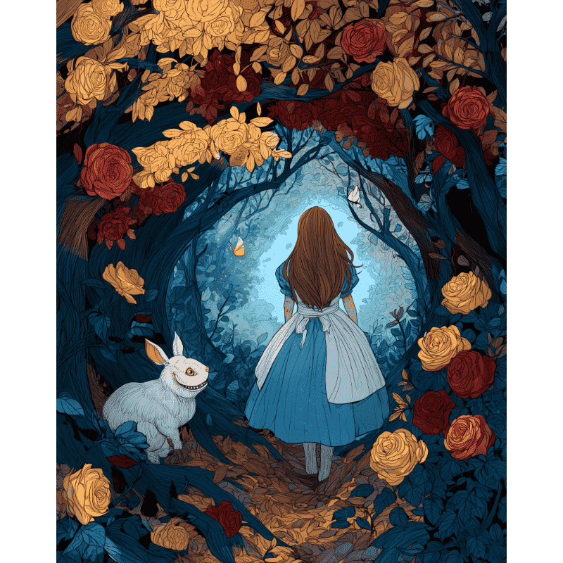 Verborgen bos-Diamond Painting