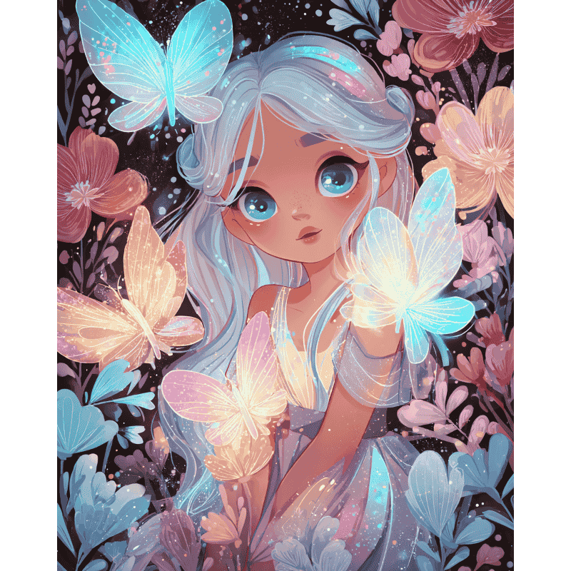 Magische fee-Diamond Painting